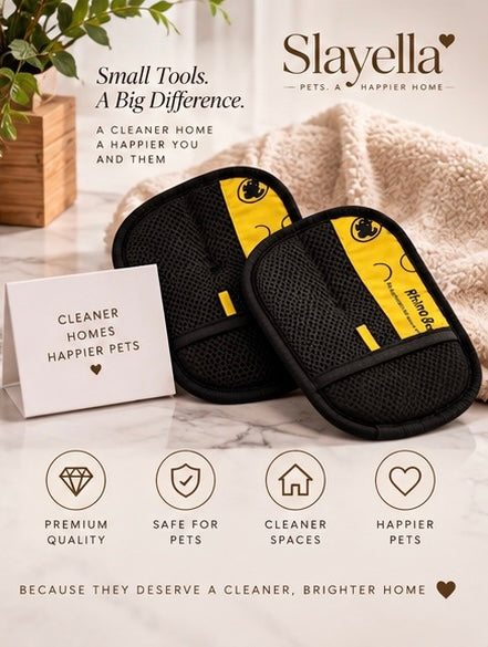 The Fur Fighter Glove — Electrostatic Pet Hair Remover for Sofas, Carpets & Clothes 🐱✨