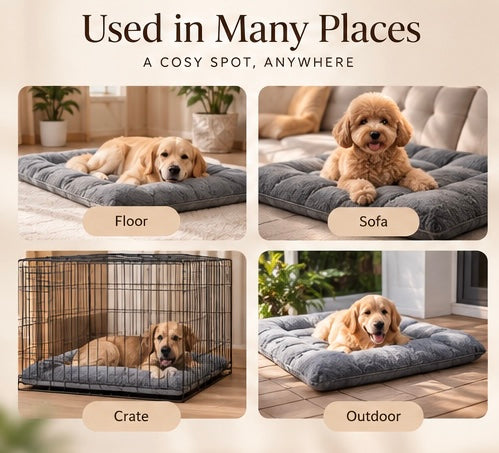The Cloud Bed — Extra Large Plush Dog Sofa Bed, Thickened & Super Soft 🐶☁️