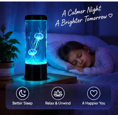 The Jellyfish Dream — LED Colour-Changing Night Light 🪸✨