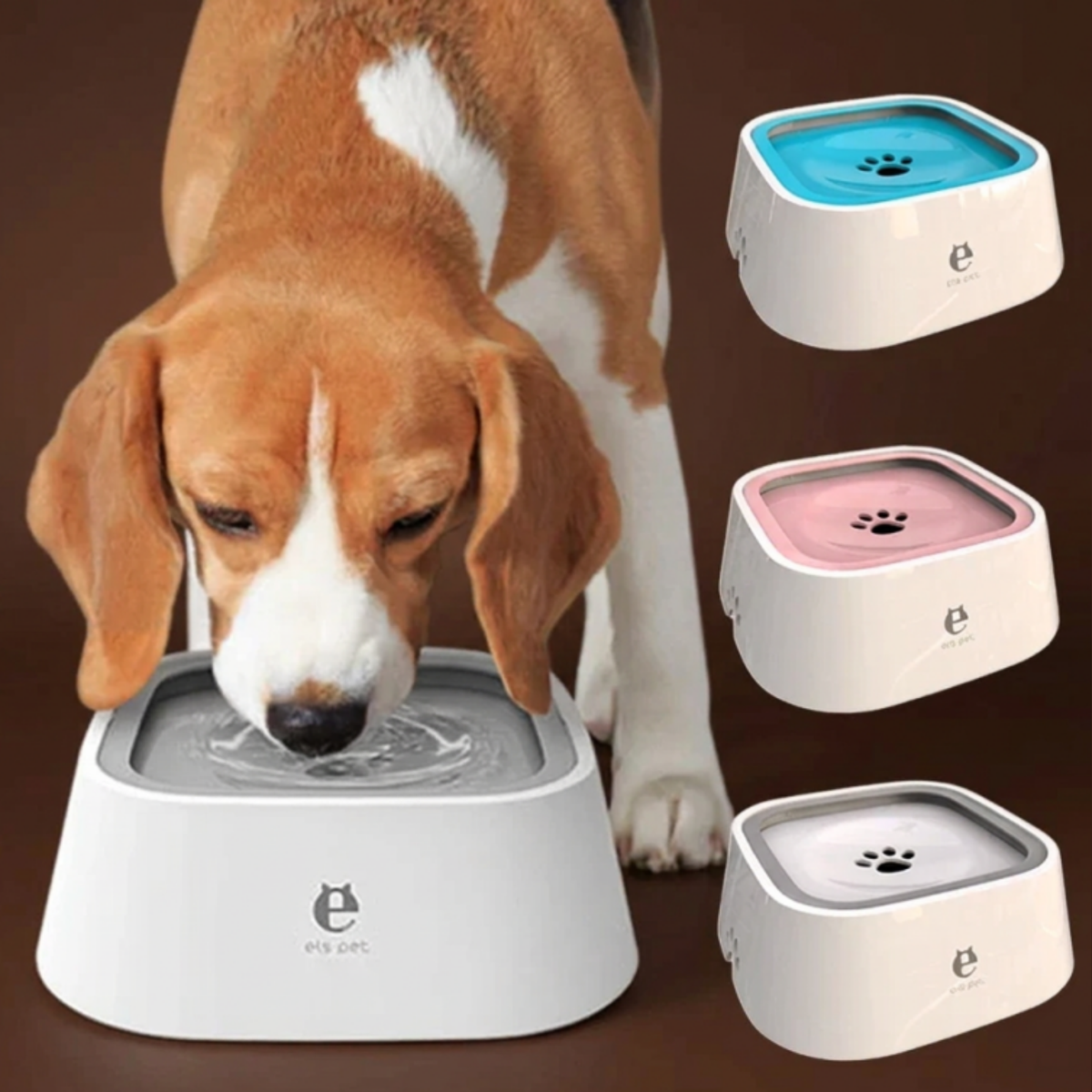 Slay Bowl — The No-Spill Water Bowl for Hydrated Divas 💦🐶