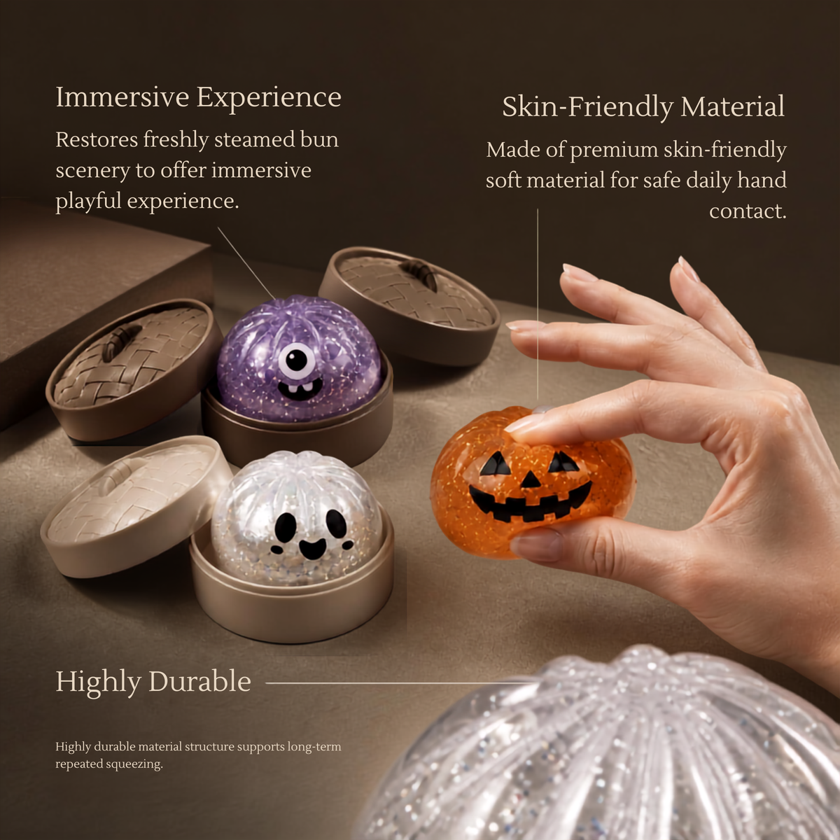 The Squish Specter — Squishy Stress Toy That Slays the Spook Season 🎃✨