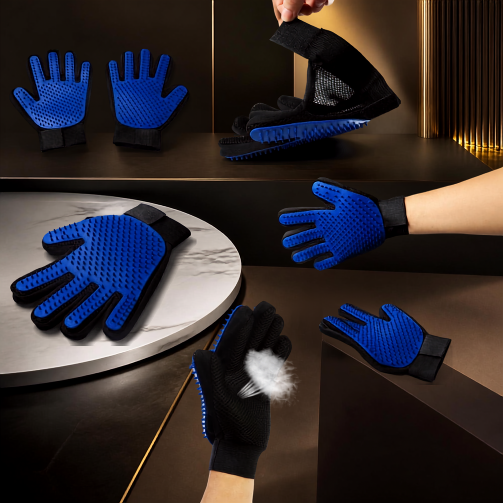 The Paw Spa — Silicone Pet Grooming Glove for Shed-Free Slay Sessions 🐾✨