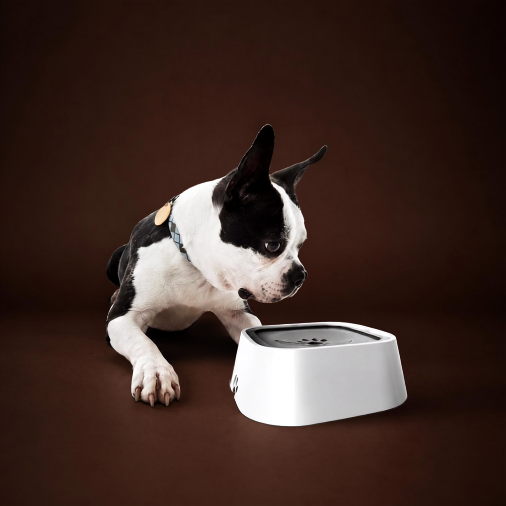 Slay Bowl — The No-Spill Water Bowl for Hydrated Divas 💦🐶