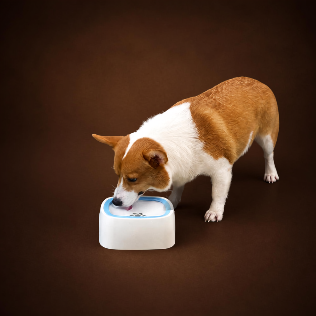 Slay Bowl — The No-Spill Water Bowl for Hydrated Divas 💦🐶