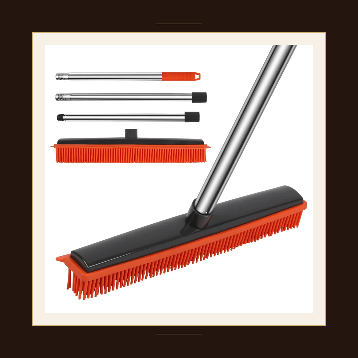 PawSweep Silicone Pet Broom 🧹- Clean Smarter. Live Cleaner.