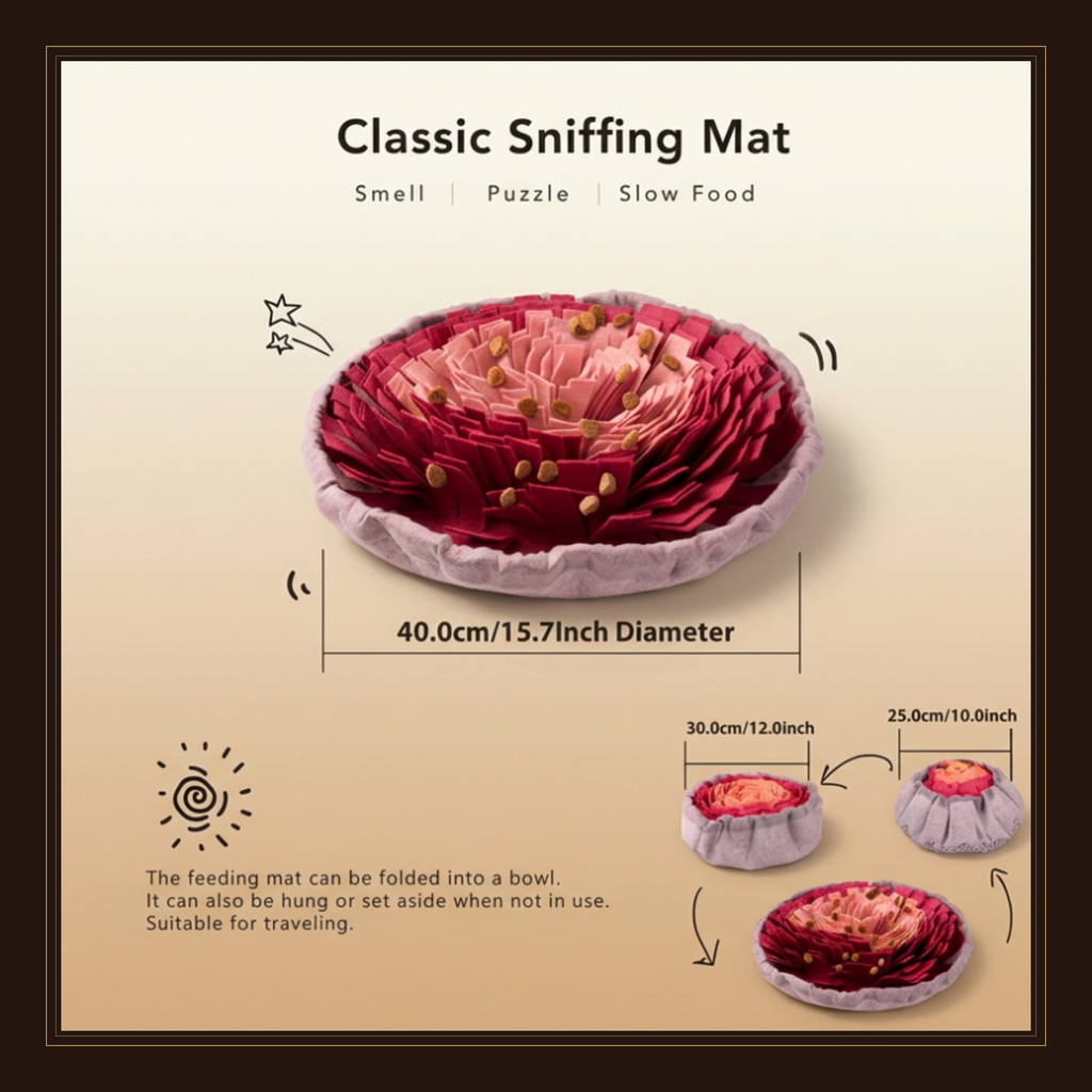 ScentLuxe Sniff Mat 🐽 -  Slow Down. Sniff More. Live Better.