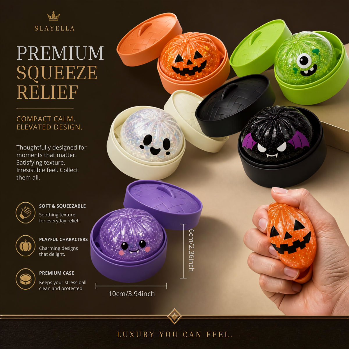 The Squish Specter — Squishy Stress Toy That Slays the Spook Season 🎃✨