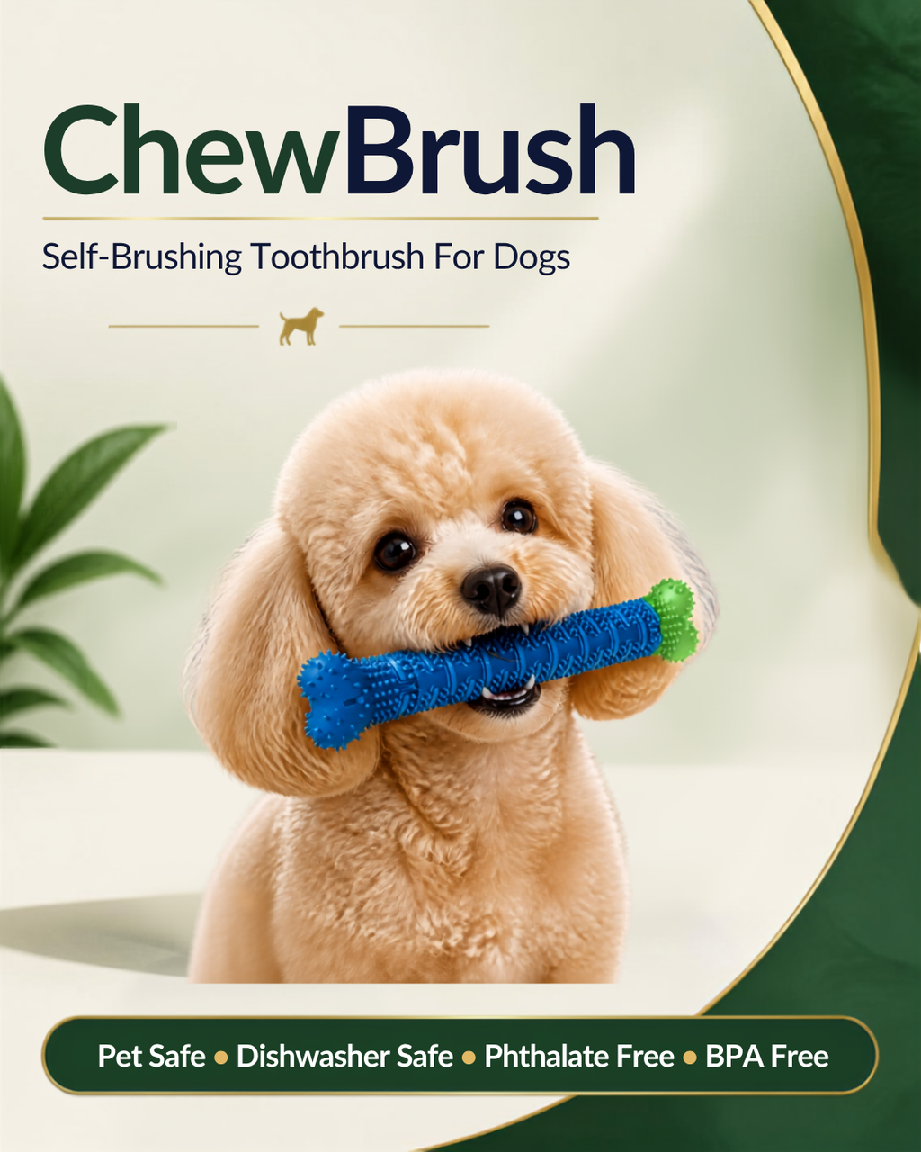 GrindClean Dog Chew Bone 🦴- Chew More. Stress Less. Smile Brighter.