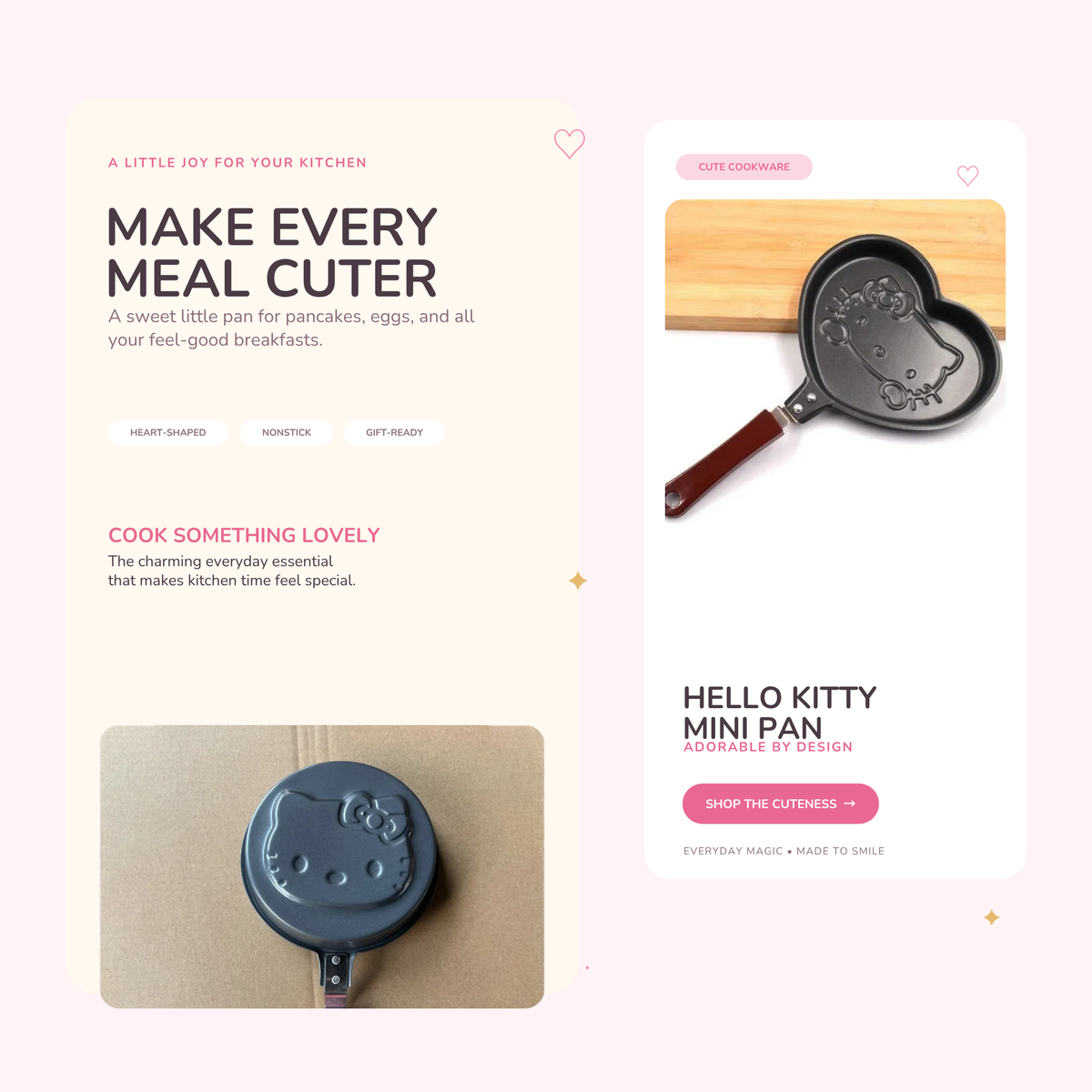 The Kitty Pan — Hello Kitty Non-Stick Pancake Pan for Kawaii Cooking Moments 🍳🏀