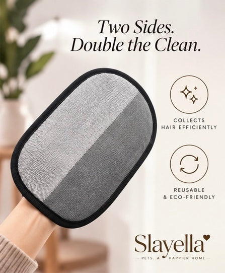 The Fur Fighter Glove — Electrostatic Pet Hair Remover for Sofas, Carpets & Clothes 🐱✨