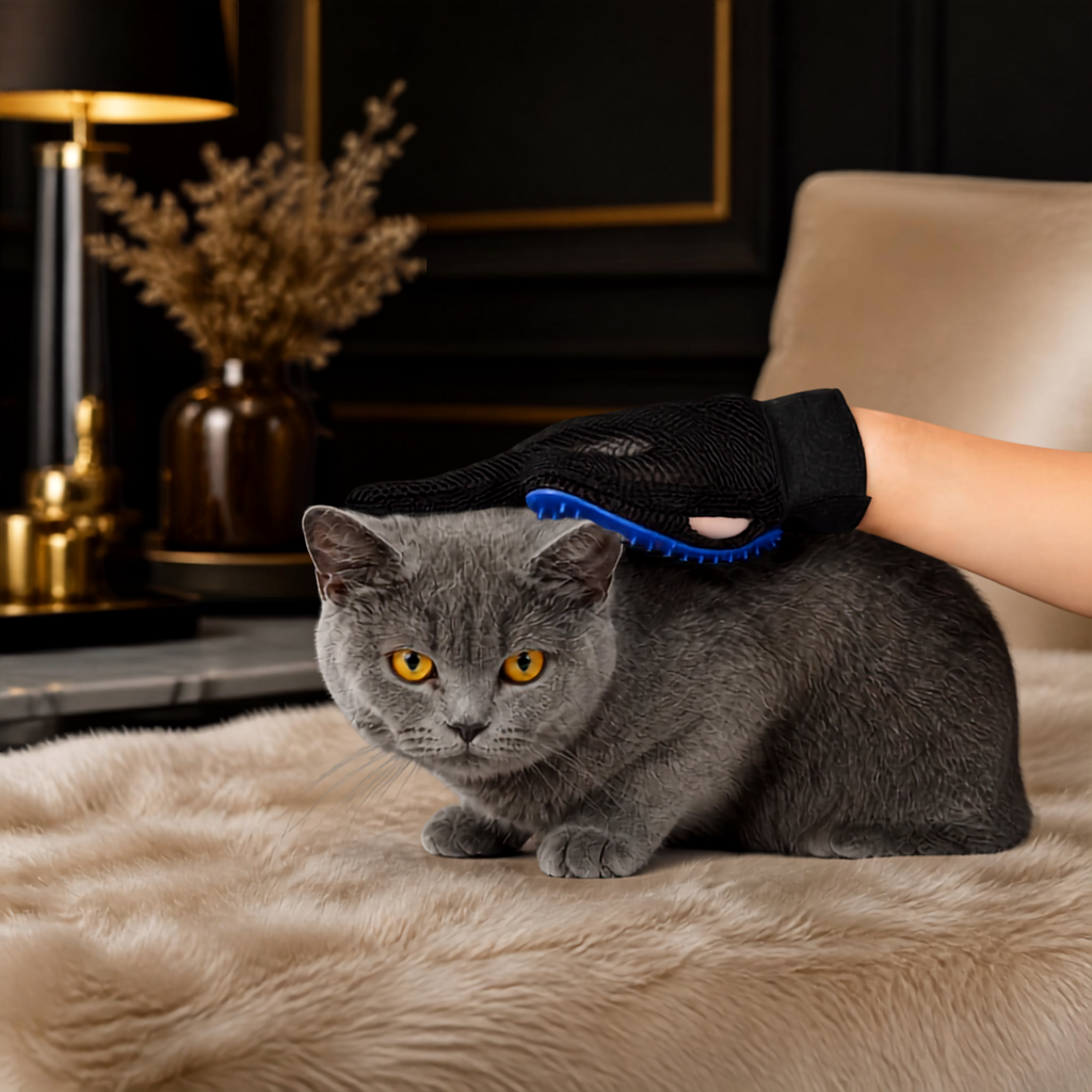 The Paw Spa — Silicone Pet Grooming Glove for Shed-Free Slay Sessions 🐾✨