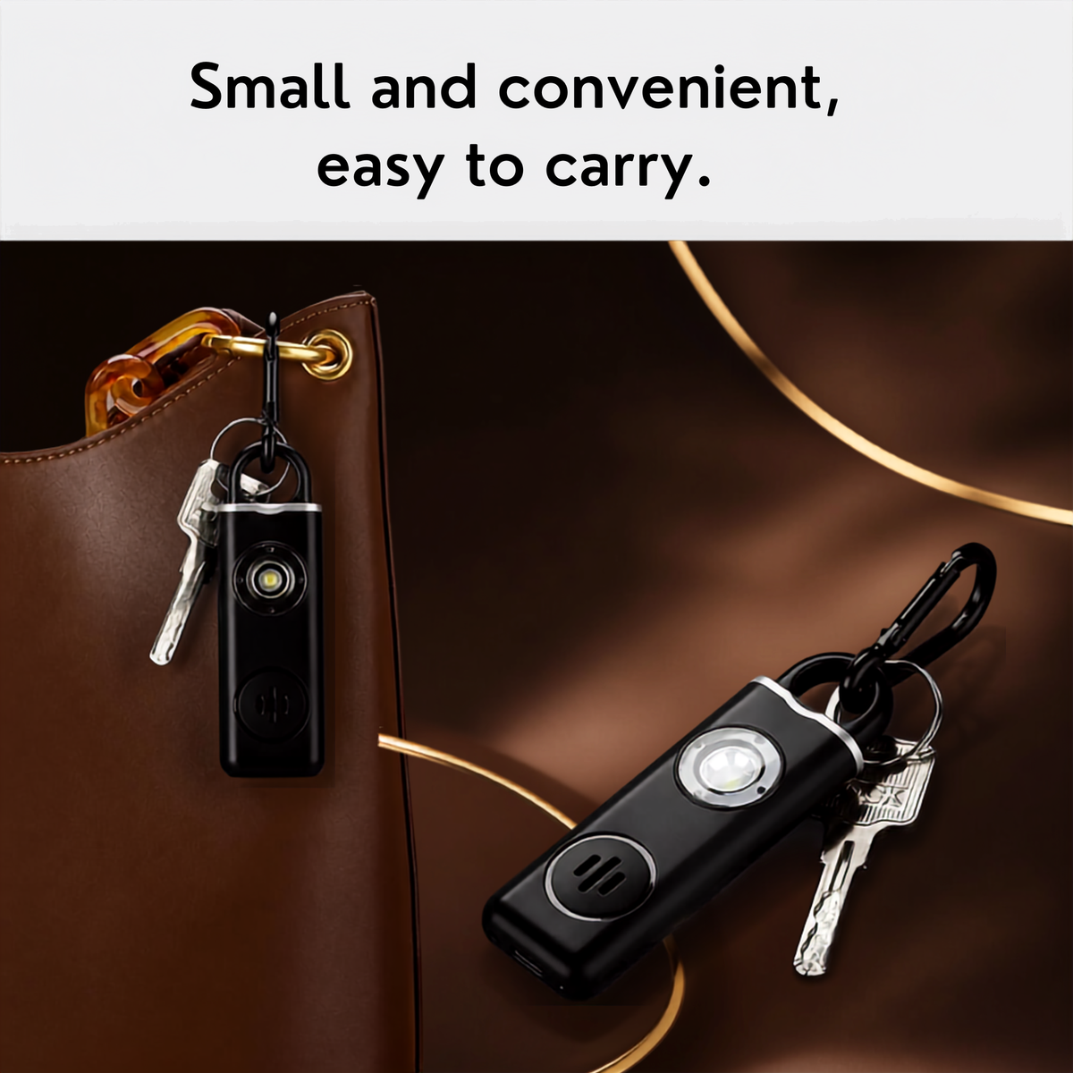 The Shield 🛡️ — 130dB Personal Safety Alarm & Flashlight