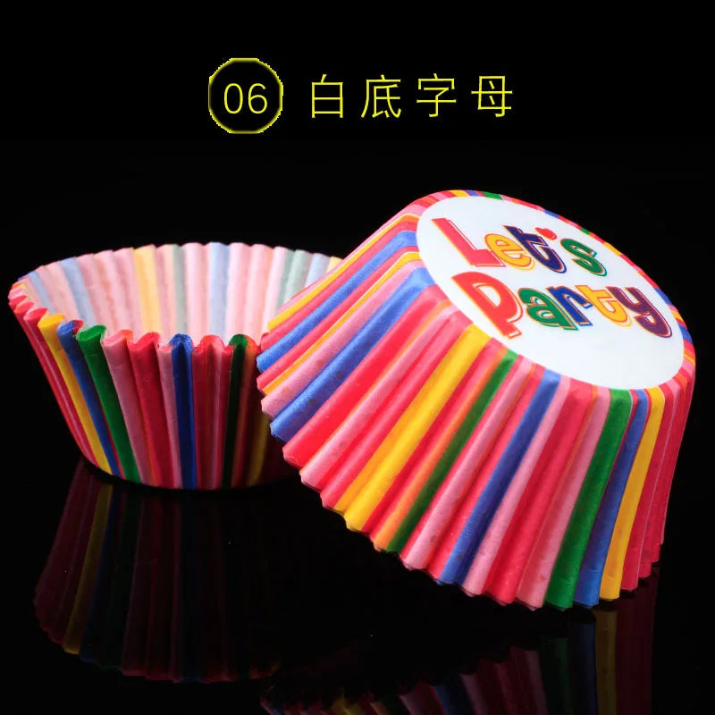 The Cupcake Slay™ — 50 Pcs Y2K Print Muffin Liners for Aesthetic Baking & Wild Print Parties 🧁🐆