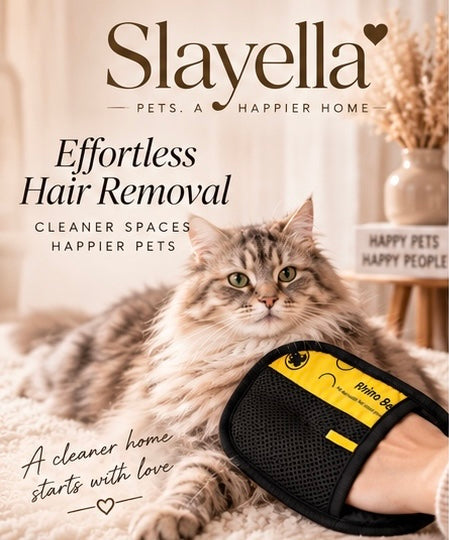 The Fur Fighter Glove — Electrostatic Pet Hair Remover for Sofas, Carpets & Clothes 🐱✨