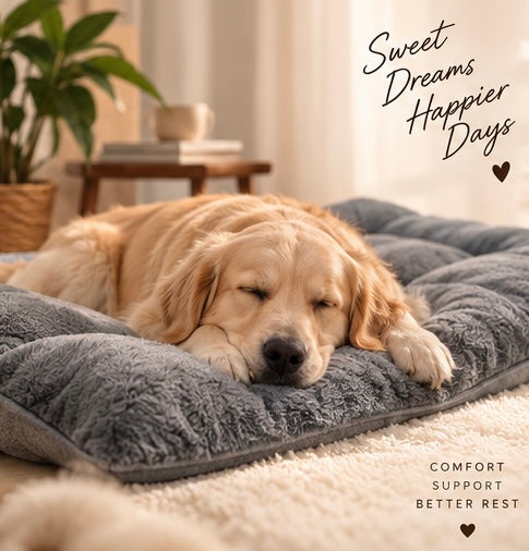 The Cloud Bed — Extra Large Plush Dog Sofa Bed, Thickened & Super Soft 🐶☁️