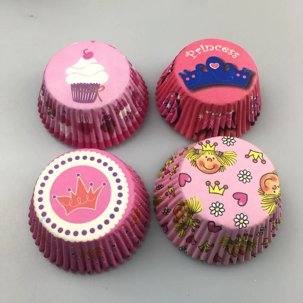 The Cupcake Slay™ — 50 Pcs Y2K Print Muffin Liners for Aesthetic Baking & Wild Print Parties 🧁🐆