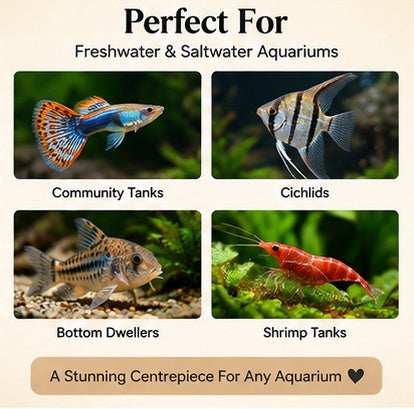The Roman Reef — Classical Column Aquarium Ornament 🏛️🐠