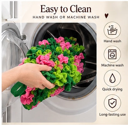 The Bloom Forager — Interactive Floral Feeding Mat for Rabbits, Guinea Pigs & Small Pets 🌸🐇