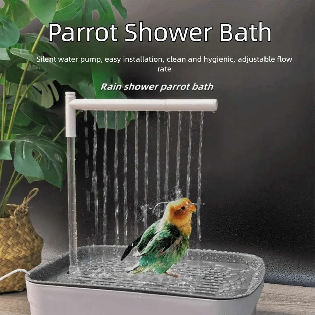 The Aqua Spa — USB Electric Circulating Bird Bath Fountain 🦜💦