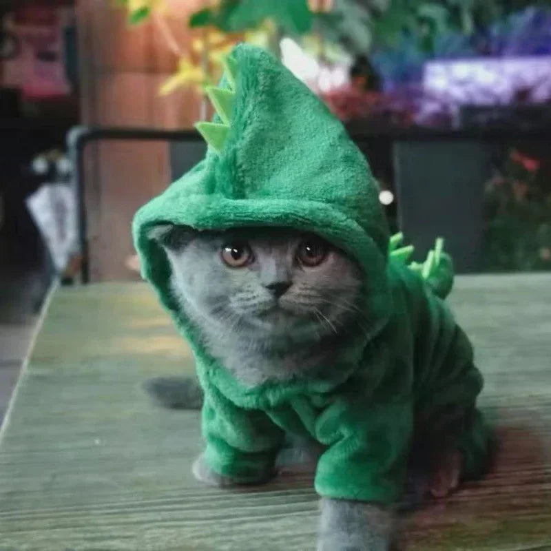 The Cosplay Cutie — Warm Fleece Pet Costume for Dogs & Cats 🦁🐾