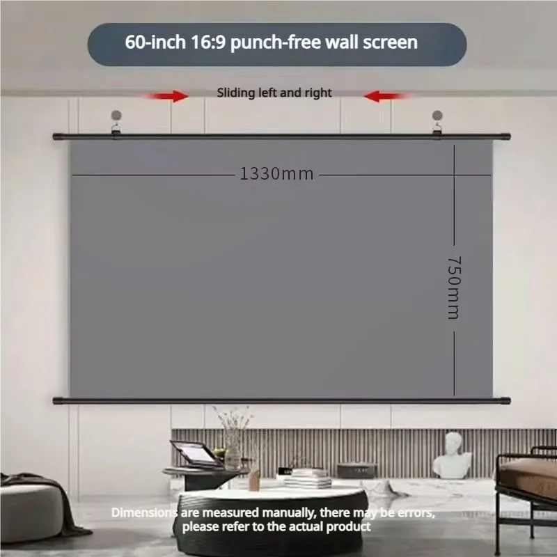 The screen Majesty — HD Anti-Light Projector Screen for Cinema Nights at Home 🎬✨