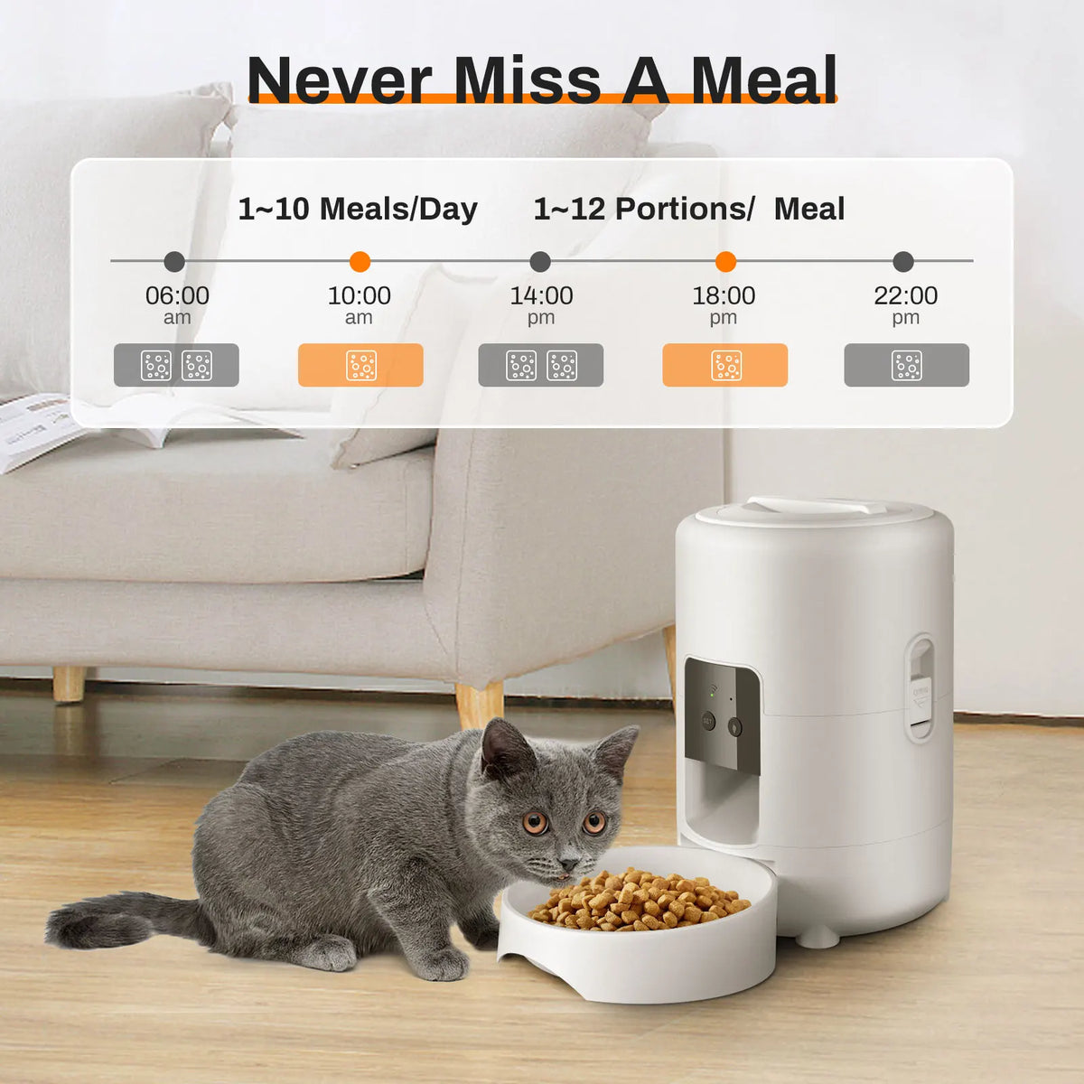SmartFeed Pro – Feed Them Well. Even When You're Away. 🐾