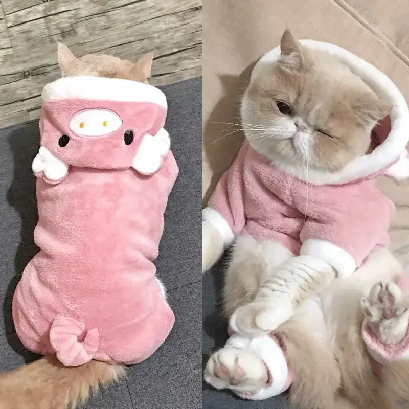 The Cosplay Cutie — Warm Fleece Pet Costume for Dogs & Cats 🦁🐾