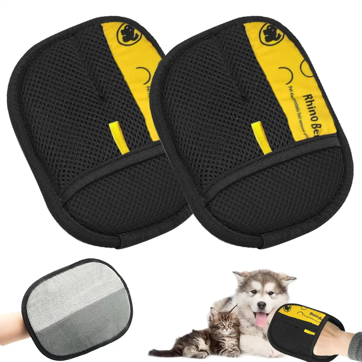 The Fur Fighter Glove — Electrostatic Pet Hair Remover for Sofas, Carpets & Clothes 🐱✨
