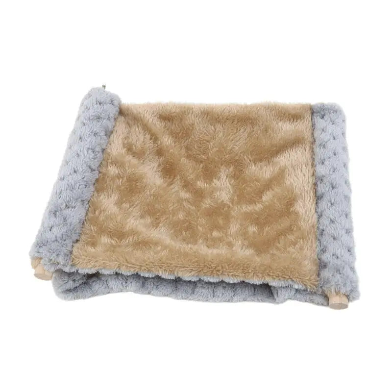 The Snuggle Sack — Plush Hanging Hammock Bed for Small Pets 🐹✨