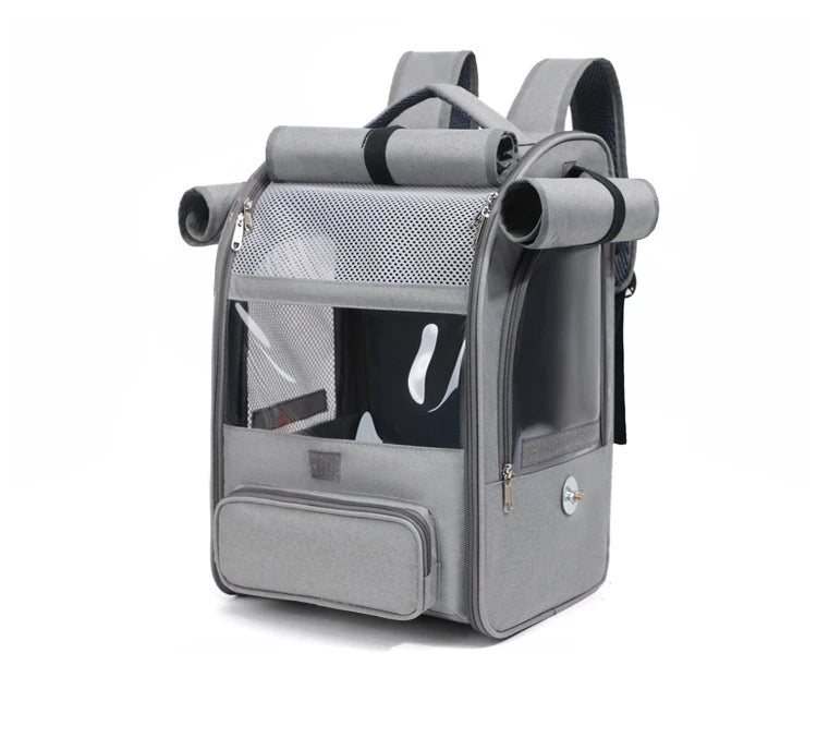 The Wing & Wander — Portable Bird Backpack Carrier with Perch & Tray 🦜✨