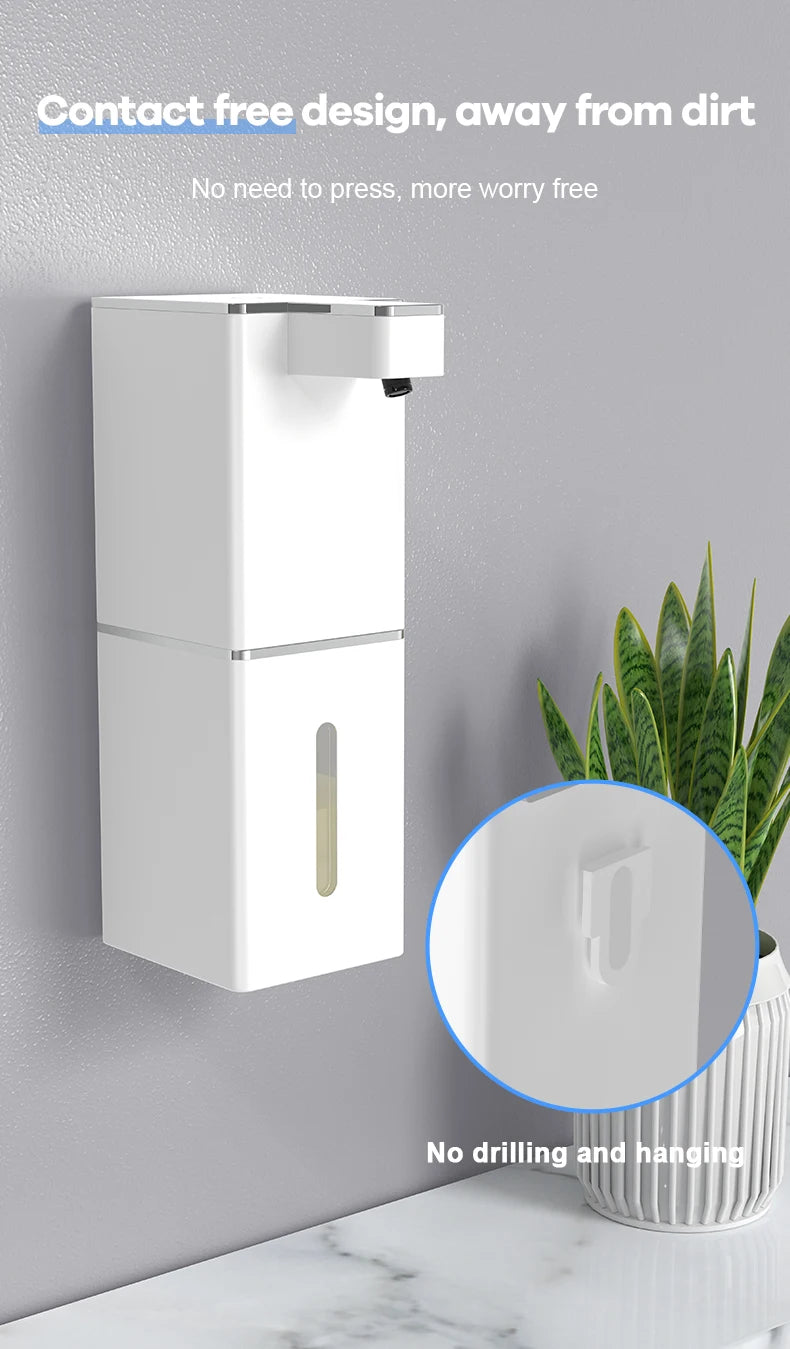 The Clean Queen — Touchless Sensor Soap Dispenser for a Hands-Free Slay 👑🧴