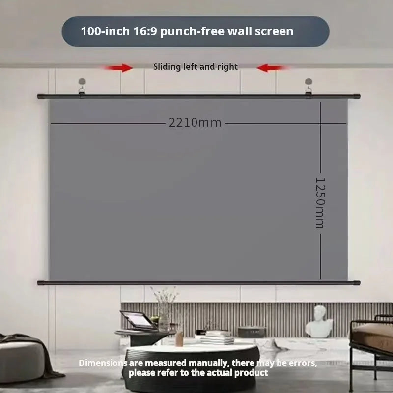 The screen Majesty — HD Anti-Light Projector Screen for Cinema Nights at Home 🎬✨