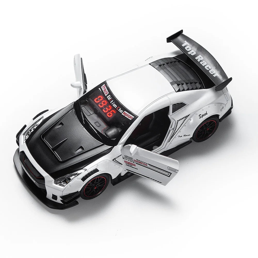 The Wake Up King — Sports Car Alarm Clock With Engine Roar & Mist Sprayer 🚗💨