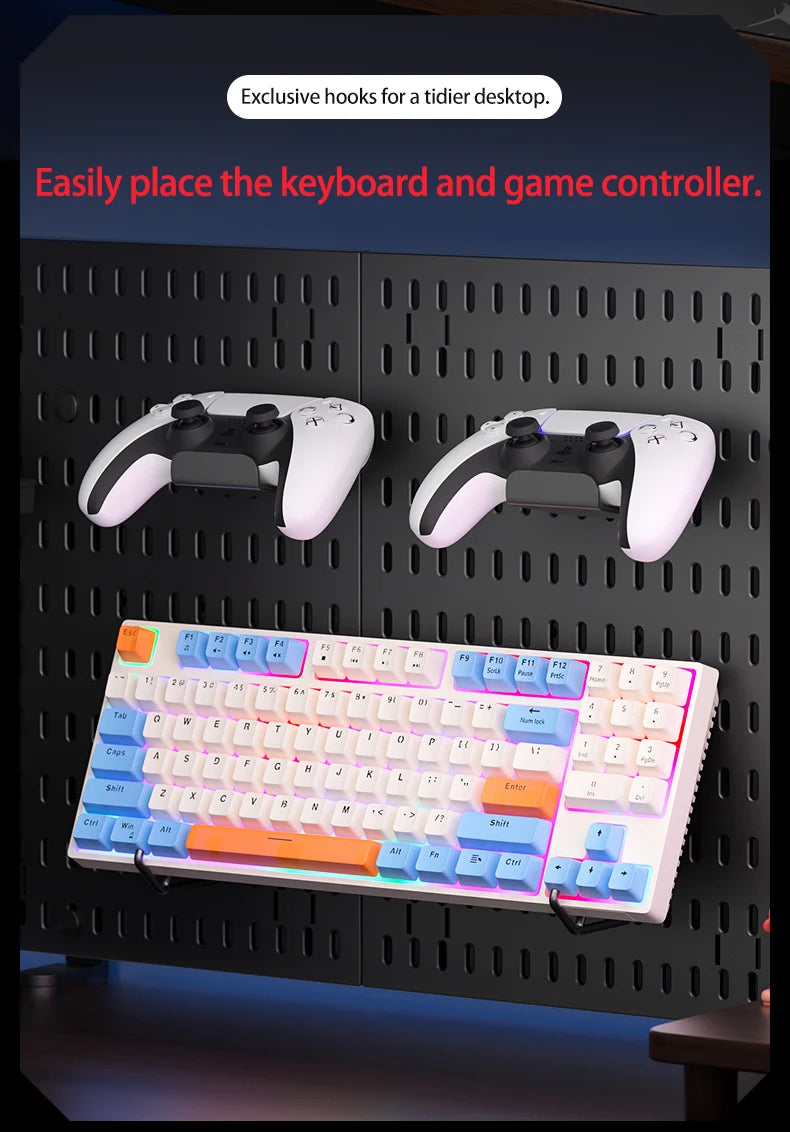 The must Desk Board — No-Drill Desktop Pegboard Organiser for Gaming Rooms & Aesthetic Setups 🎮✨