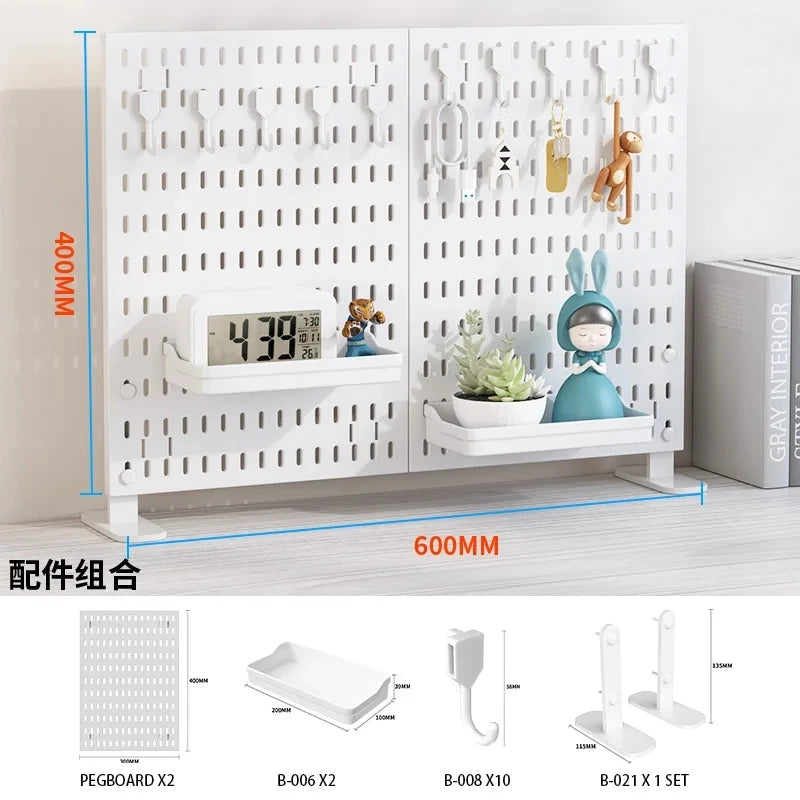 The must Desk Board — No-Drill Desktop Pegboard Organiser for Gaming Rooms & Aesthetic Setups 🎮✨