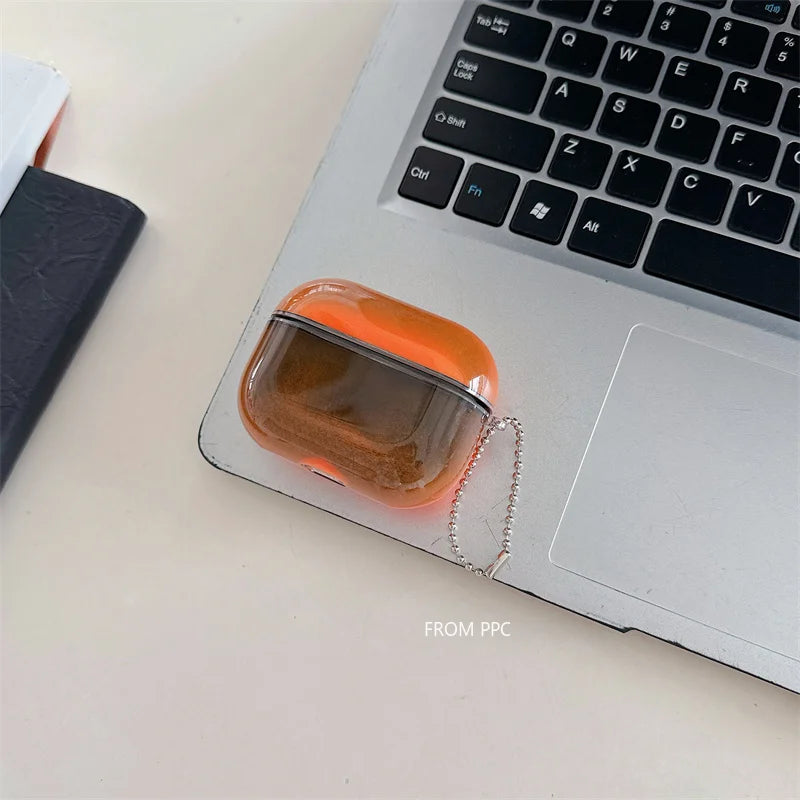 The Glow Pod — Luminous Quicksand AirPods Case That Moves With You ✨
