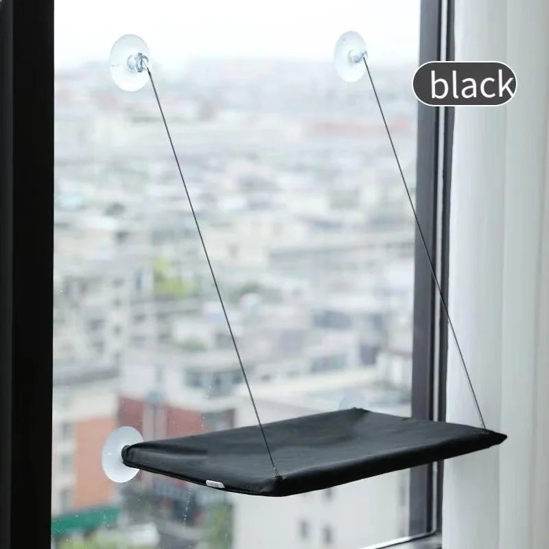 The Sky Lounge — Suction Cup Window Hammock Bed for Cats 🐈✨