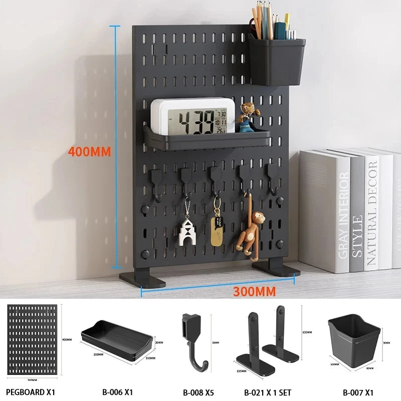 The must Desk Board — No-Drill Desktop Pegboard Organiser for Gaming Rooms & Aesthetic Setups 🎮✨