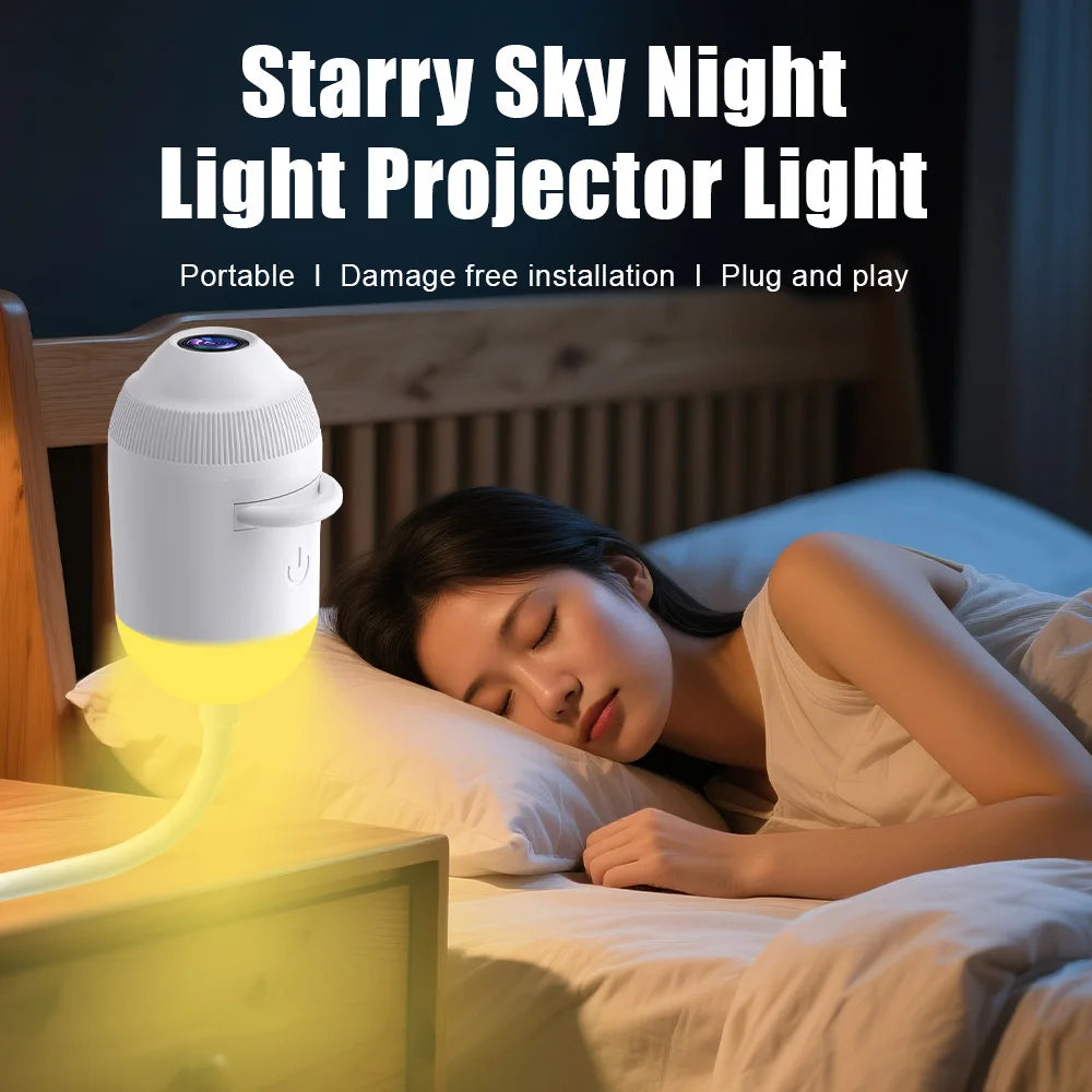 The Galaxy Ride — USB Starry Sky Projector Light for Car & Bedroom Vibes 🌌✨
