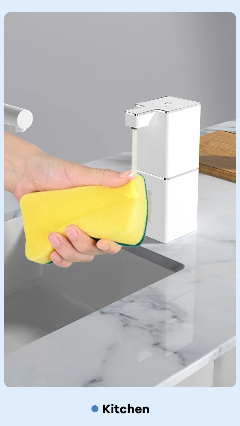 The Clean Queen — Touchless Sensor Soap Dispenser for a Hands-Free Slay 👑🧴
