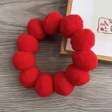 The Pom Pom Collar — Plush Ball Bow Collar for Dogs & Cats, 21 Colours 🌸🐾