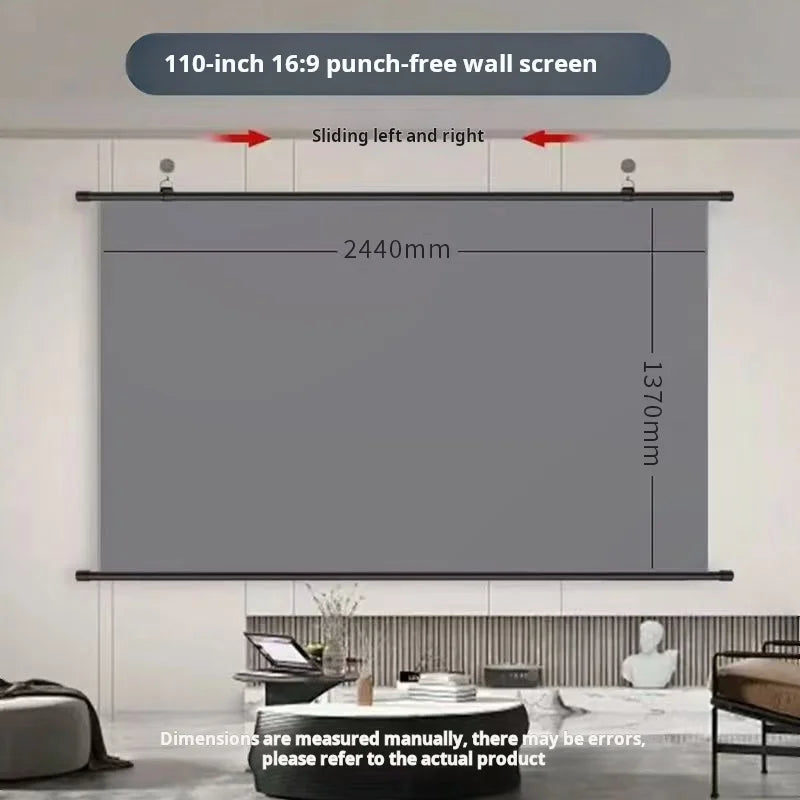 The screen Majesty — HD Anti-Light Projector Screen for Cinema Nights at Home 🎬✨
