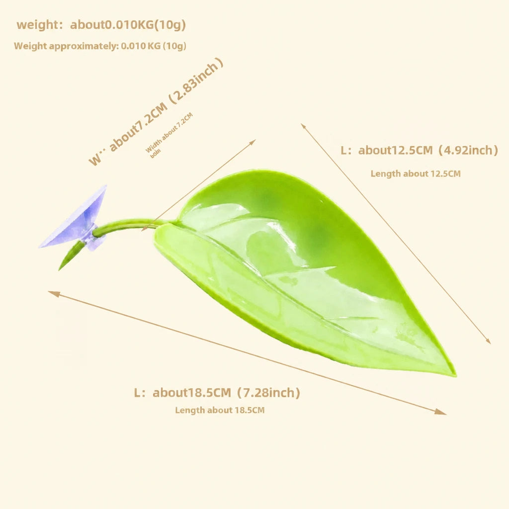 The Jungle Leaf Lounge — Simulated Leaf Terrarium Décor for Geckos & Tree Frogs 🦎🌿