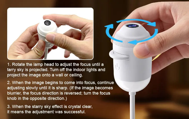 The Galaxy Ride — USB Starry Sky Projector Light for Car & Bedroom Vibes 🌌✨