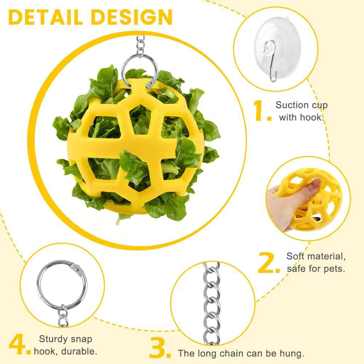 The Dragon Bell Set — Suction Cup Enrichment & Feeding Toy for Bearded Dragons & Geckos 🦎🔔