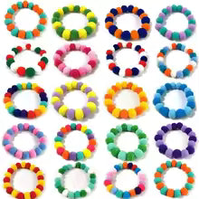 The Pom Pom Collar — Plush Ball Bow Collar for Dogs & Cats, 21 Colours 🌸🐾