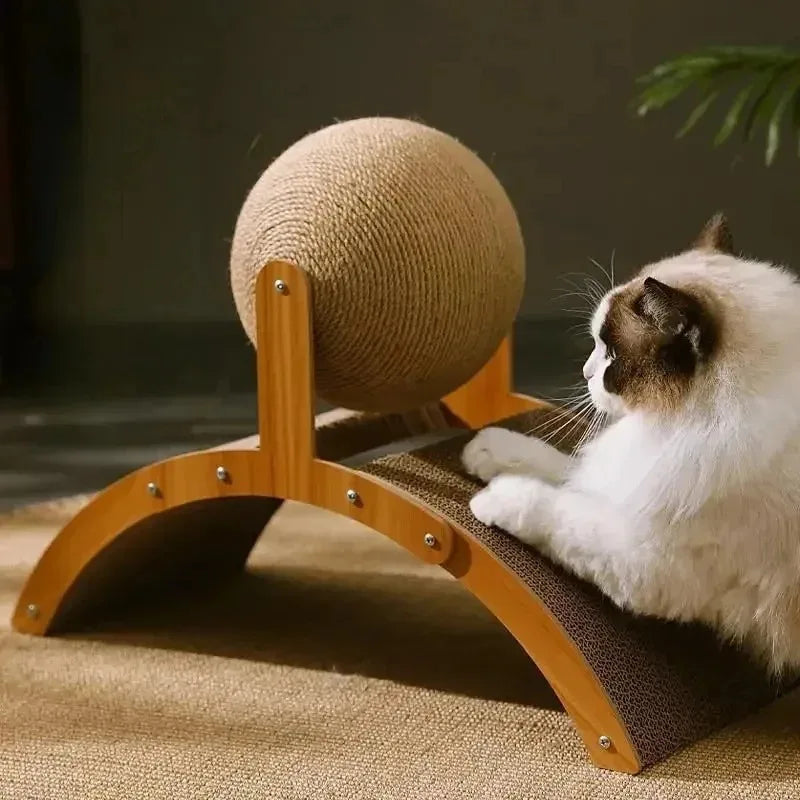 PawPlay Luxe Scratcher 🐱 - Where play meet sophistication