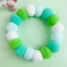 The Pom Pom Collar — Plush Ball Bow Collar for Dogs & Cats, 21 Colours 🌸🐾