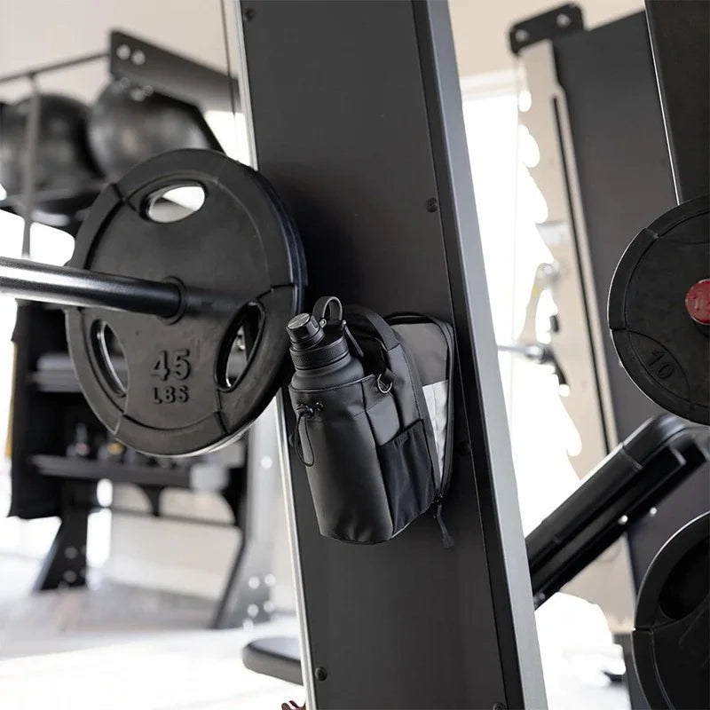 The Iconic Gym Bag — Magnetic Water Bottle & Phone Carrier for Serious Training 🏋️❤️‍🔥