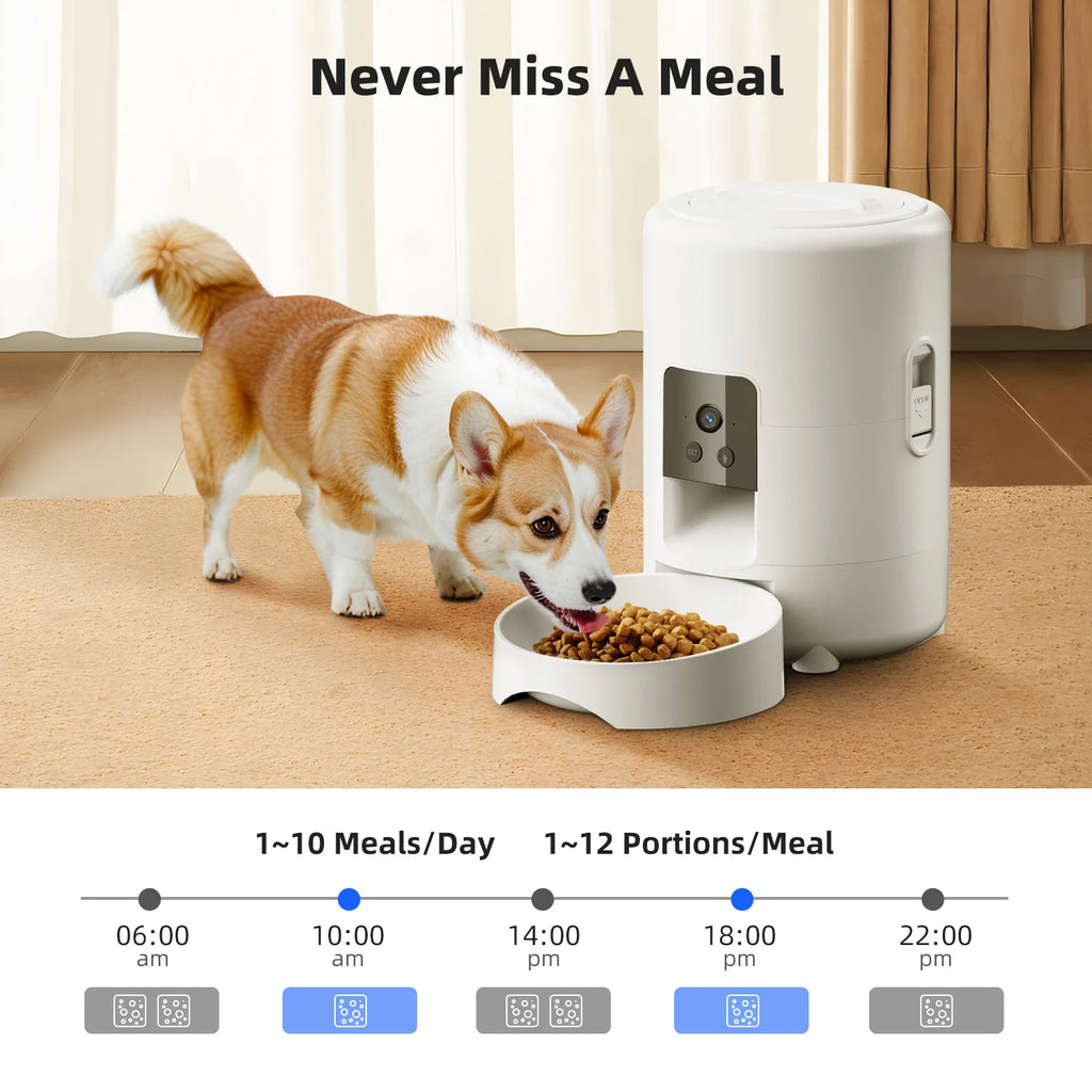 SmartFeed Pro – Feed Them Well. Even When You're Away. 🐾